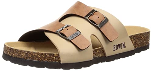 [エドウィン] サンダル メンズフットベット ベージュ (203) 27.0 cm